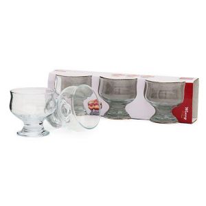JOGO DE TAÇA DE SOBREMESA 264ML 3 PEÇAS WINCY 