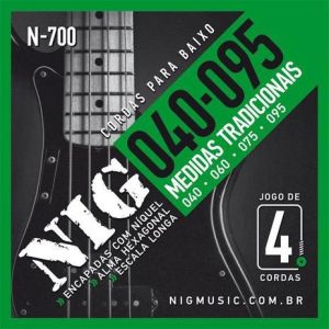 CORDA P/ BAIXO 4 CORDAS N-700 LONG SCALE NIG