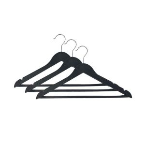 CONJUNTO DE CABIDES 3 PEÇAS PRETO PLASTICO WINCY 