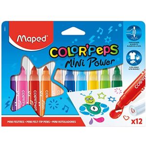 MINI CANETINHA COLOR PEPS 12UN MAPED