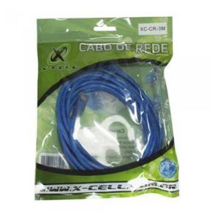 CABO DE REDE XC-CR-3M X-CELL 