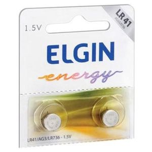 BATERIA ALCALINA LR41 1.5V AG3/LR73 ELGIN