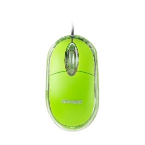 MOUSE COLORS VERDE 1000 DPI USB MAXPRINT