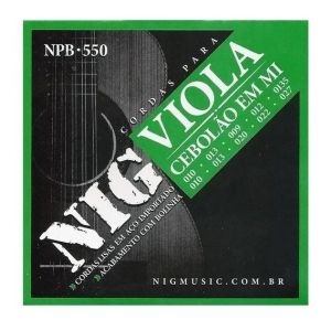 CORDA P/ VIOLA AFINAÇÃO CEBOLÃO EM MI NPB-550