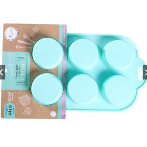 FORMA PARA CUPCAKE CANDY SILICONE 6 100ML ART HOUSE 