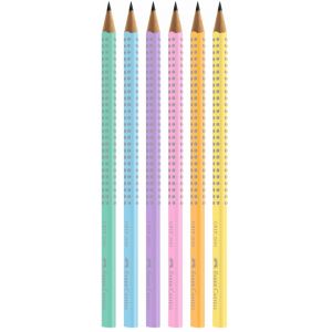 Lápis Preto Faber Castell Grip 2001 Sortido 