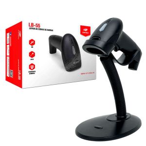 LEITOR CÓDIGO BARRAS USB LB-55BK C3TECH