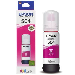 REFIL TINTA ECOTANK T504 320 EPSON 70ML - MAGENTA