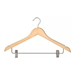 CABIDE DE MADEIRA 45CM COM PRESILHA 