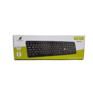 TECLADO SLIM USB X-CELL 