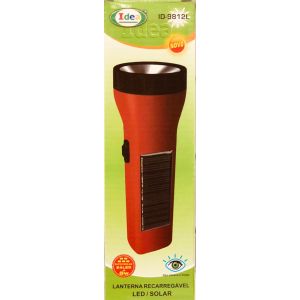 LANTERNA RECARREGAVEL LED SOLAR  IDEA
