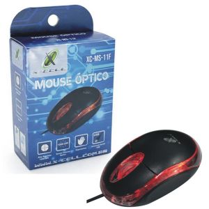 MOUSE USB OPTICO X-CELL XC-MS-11F