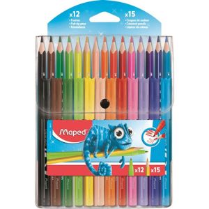 KIT CANETINHA E LÁPIS DE COR MAPED 