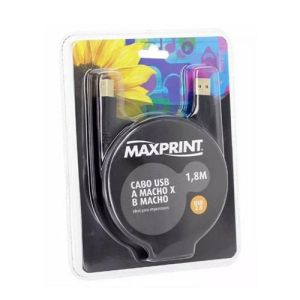 CABO USB A MACHO X MICRO USB MACHO 2.0 1,8M MAXPRINT