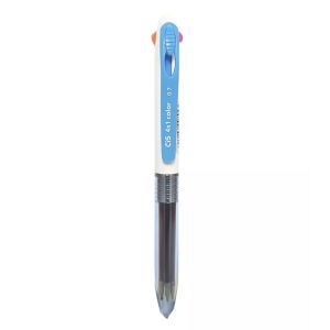 Caneta 4 Cores Retrátil Cis 0.7 