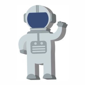 BORRACHA ASTRONAUTA LEO&LEO 