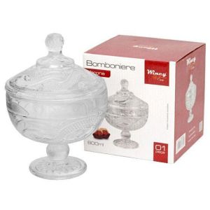 BOMBONIERE VIDRO VERONA 800ML 