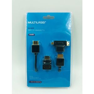 CABO HDMI SLIM 1.4 3,0M MULTILASER WI289