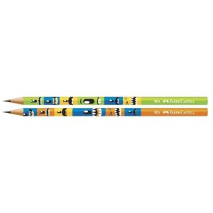 Lápis Preto Faber Castell Monster Puzzle Sortido