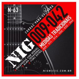 CORDA P/ GUITARRA TRADICIONAL N63 NIG