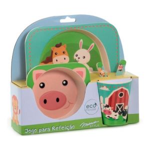 Jogo para Refeição Infantil Eco-Friendly Mimos Style 