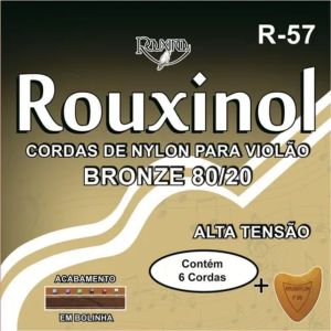 CORDA P/ VIOLÃO NYLON ALTA TENSÃO R57 ROUXINOL