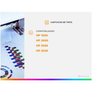 CARTUCHO HP 122 XL PRETO