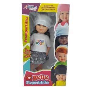 BONECA BELLE BLOGUEIRA APOLO REF-986