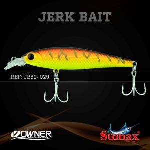 ISCA ARTIFICIAL JERK BAIT 80