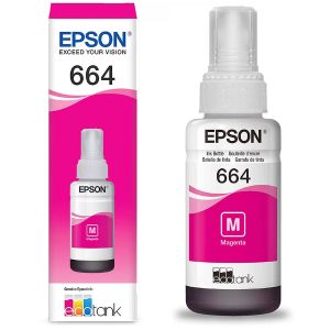 REFIL DE TINTA T664 320 EPSON 70ML - MAGENTA