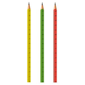 Lápis Preto Faber Castell Régua Sortido