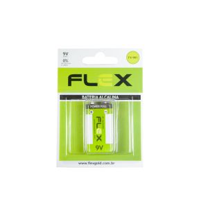 BATERIA 9V ALCALINA FLEX FX-9K1 