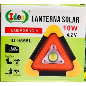 LANTERNA SOLAR EMERGÊNCIAL 10W IDEA