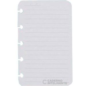 Refil Caderno Inteligente Pautado Inteligini 120gm 50 FOLHAS