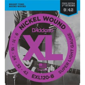 CORDA GUITARRA EXL120-B+PL009 DADDARIO