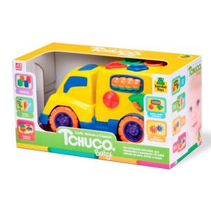 CAMINHÃO TCHUCO BABY ENCAIXES 0200 SAMBA TOYS