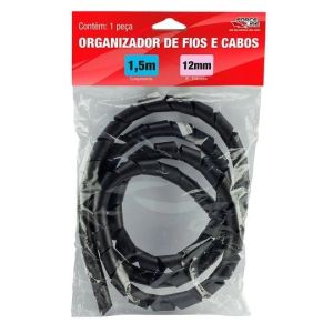 ORGANIZADOR DE CABOS ESPIRAL 12MMX1,5M FORCE LINE
