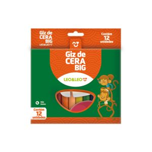GIZ DE CERA BIG 12 CORES LEO&LEO